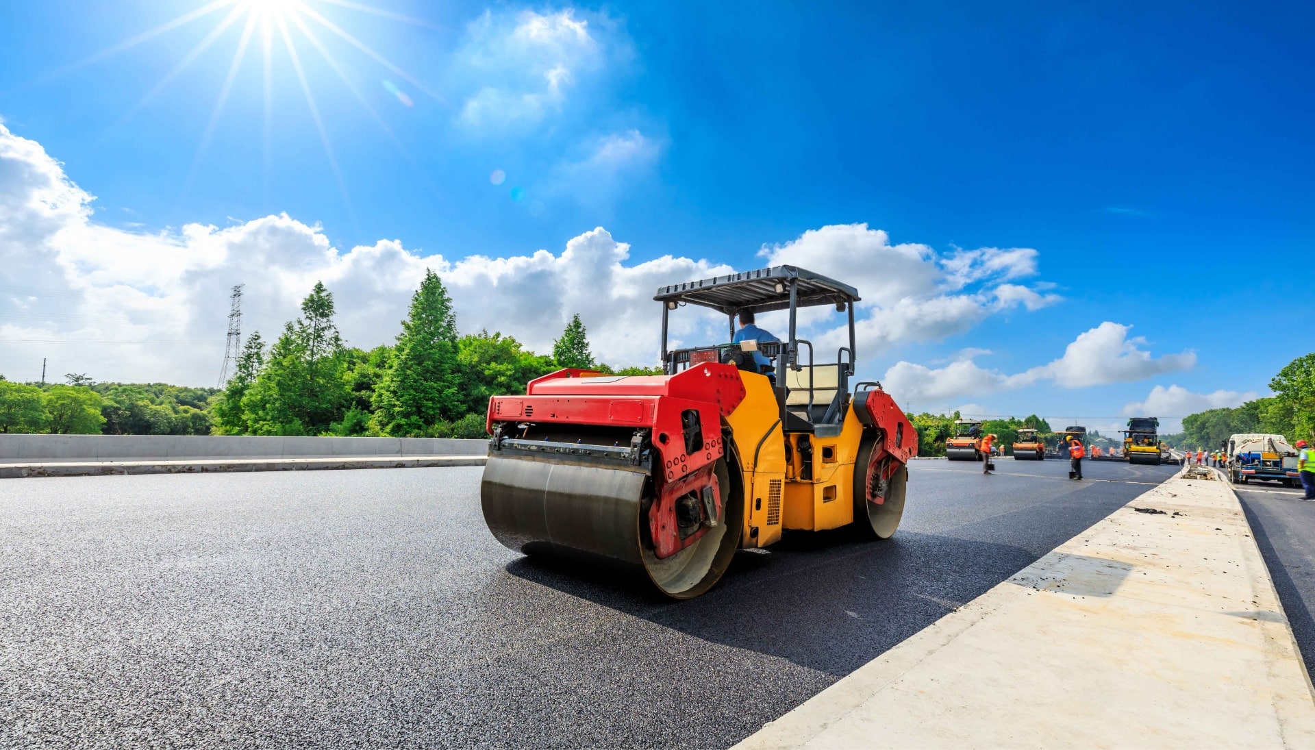 Smooth asphalt paving in Columbia, SC creates durable surfaces.